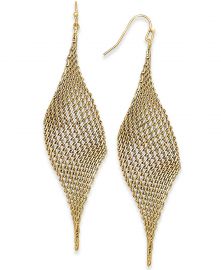 INC International Concepts Mesh Earrings at Macys